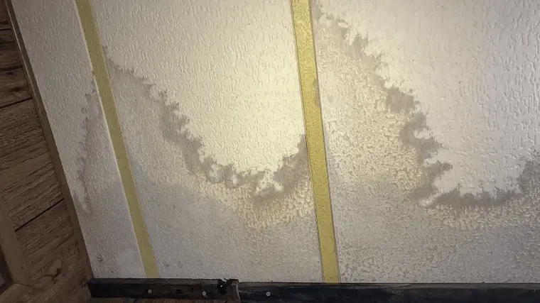 Ceiling leak water stain in an Elkridge, MD home